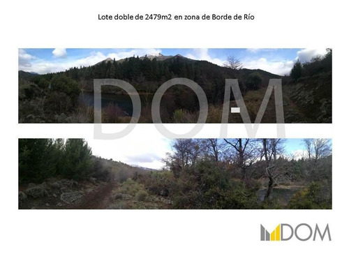 Imagen 7 de 16 de Lote Doble En Esquina Sobre Borde De Río, En Una Zona Muy Tranquila. Apto Emprendimiento Turístico. - Meliquina