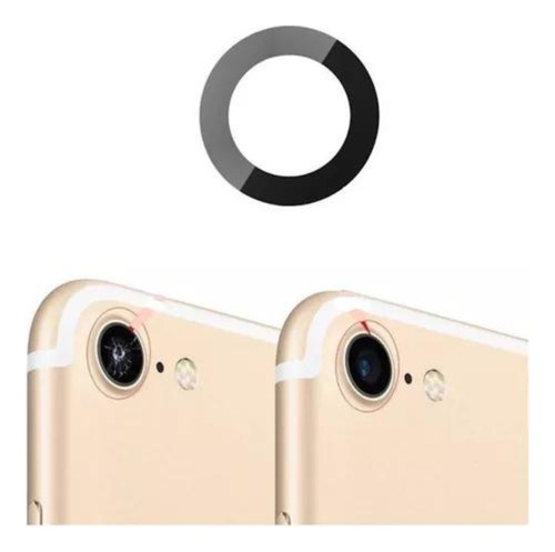 Lente De Camara Para iPhone XR Con Marco