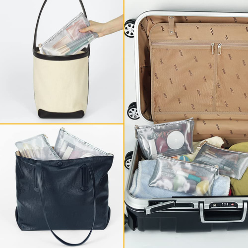 Bolsa De Maquillaje De Malla De Besharppin, Bolsas Cosmética