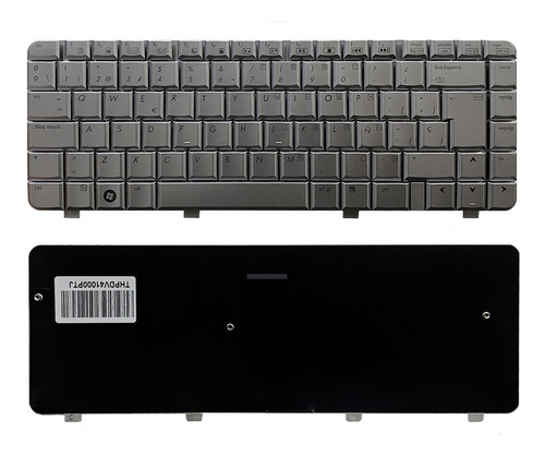 Teclado Hp Pavilion Dv4 Dv4-1014nr Dv4-1014tx Plata Español