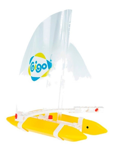Imagen 4 de 5 de Velero Sail Car Vehiculo Experimento Gigo 7401 Educando Cantidad De Piezas 40