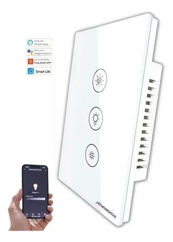 Tuya Smart life app atenuador WiFi táctil y contro... - Grandado Tuya Smart life app atenuador WiFi táctil y contro... - Grandado