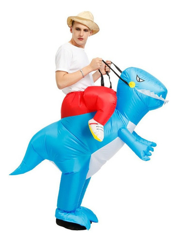 Disfraz T-rex Dinosaurio Inflable Halloween Fiesta