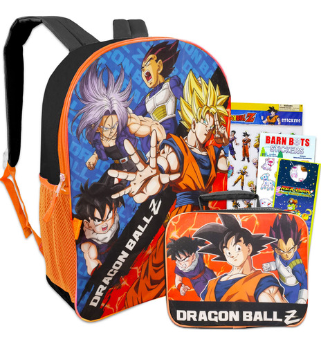 Legends De Pantalla Dragon Ball Z Mochila Y Set De Lonchera