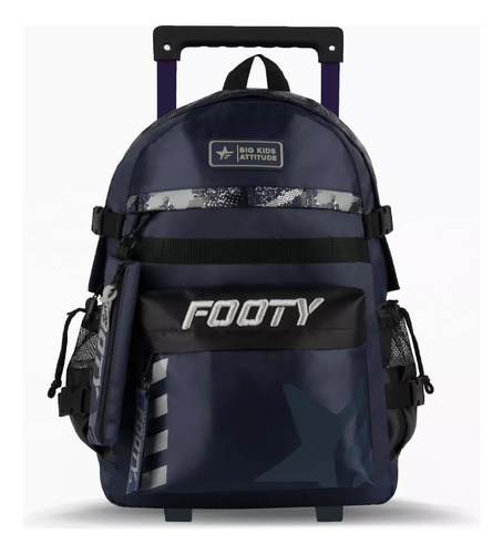 Mochila Carro 18 PuLG Diseño Big Kids Escolar Footy Ed