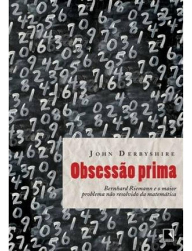 Obsessão prima, de Derbyshire, John. Editorial Editora Record Ltda., tapa mole en português, 2012