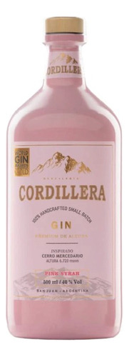 Gin Cordillera Pink Syrah Golden Medal