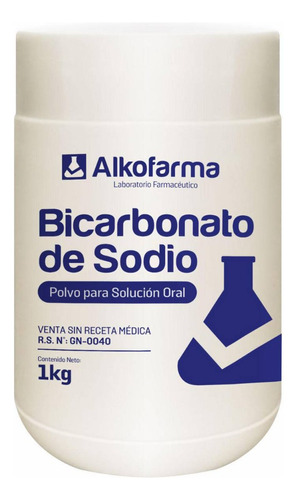 Bicarbonato De Sodio 1kg (1000g) Antiacido