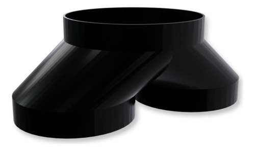 Adaptador Duto Duplo Redutor Expansor 2 100mm Para 1 150mm