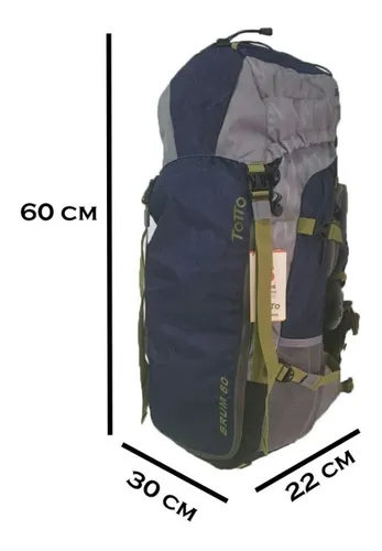 Mochila Camping Totto Máxima Calidad Capacidad | Meses sin intereses