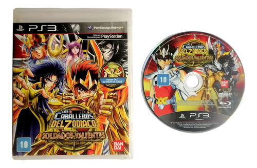 Los Caballeros Del Zodiaco Soldados Valientes Ps3 (Reacondicionado)