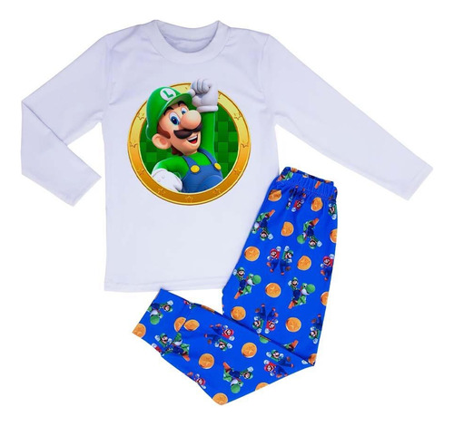 Pijamas Largos Infantiles Unisex Otoñoinvierno Variosdiseños