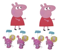 Comprar Centros De Mesas Peppa Pig Macetas Adornos Peppa Pig X1