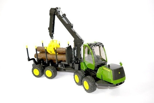 Bruder - Escala 1:16 - Autocargador De Troncos John Deere 