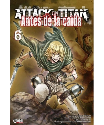 Ovni Press Kodansha Attack On Titan Antes De La Caida Numero