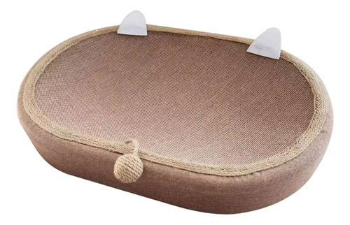 Rascador Para Gatos, Cama De Sisal, Juguete 56cmx37cmx7cm