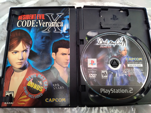 Resident Evil Code Veronica Aniversary Edition Demo Dmc Ps2 (Usado)