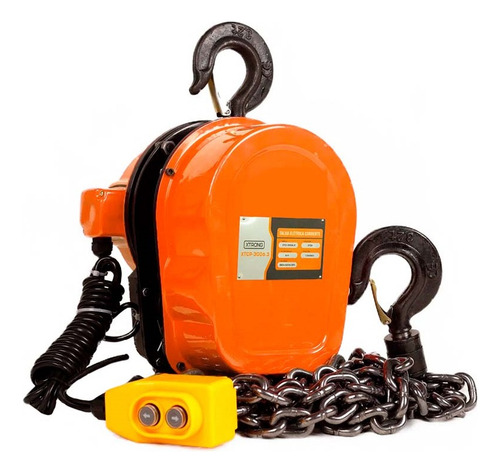 Talha Elétrica Corrente 2000kg 6 Mt Xtrong Trifasica 380v
