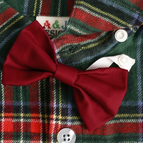 Traje De Bebé Niño Camisa Pantalones Con Tirantes Conjuntos