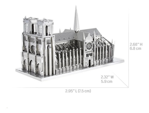 Rompecabezas De Metal 3d Hecho A Mano Para Construir La Torr