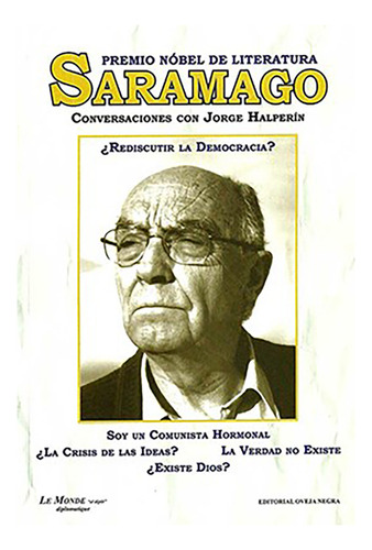 Soy Un Comunista Hormonal - Saramago - Oveja Negra - #d