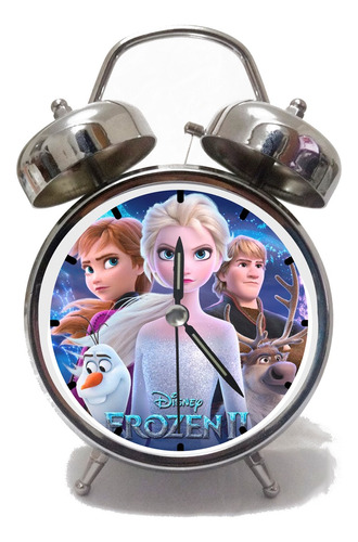 Frozen 2 Una Aventura Congelada Elsa Olaf Despertador Reloj