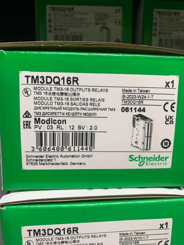Tm3dq16r Plc Modicon Tm3 - Módulo Tm3 - 16 Salidas Tipo Rele