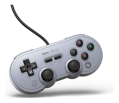 Gamepad Sn30 Pro De 8 Bits Con Cable Usb Para Switch, Window