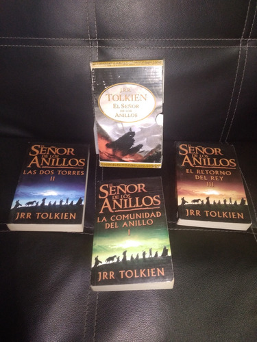 Libros El Señor De Los Anillos, Trilogia, Box Set