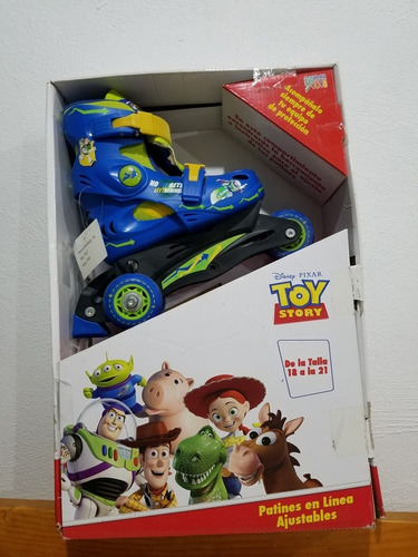 Patines Toy Story Ajustables 18-21 Unisex Niña Niño