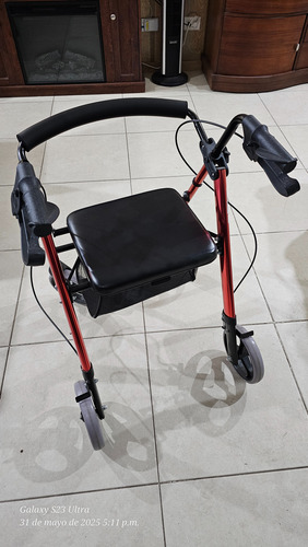 Andadera Con Ruedas Y Asiento (Usado)