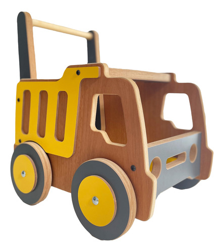 Carro Andador Y Caminador - Juguetero Volcador Construcción
