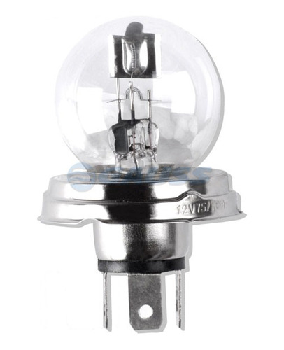 Ampolleta 12v, Farol Comun, P45t, 75 70w(10unidades)