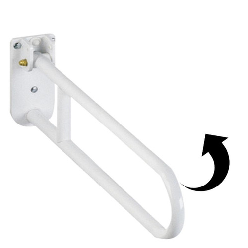 Barral Rebatible Accesorio Ferrum Espacio 60 Cm Blanco Vteb