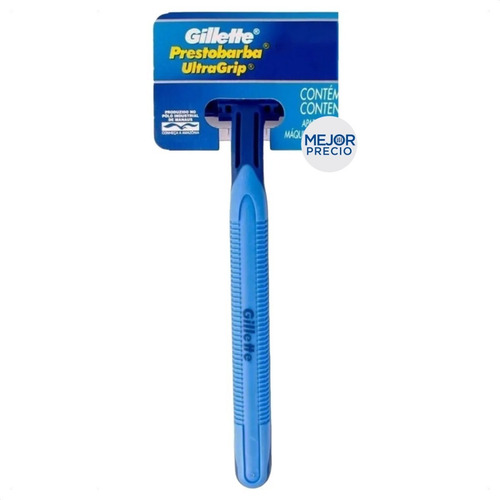 Imagen 2 de 9 de Maquina Afeitar Gillette Prestobarba Ultra Grip Sense X1u