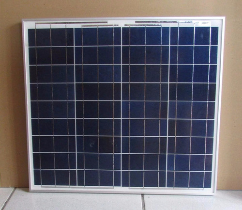 Painel Placa Solar Fotovoltaica 50w + Controlador Carga