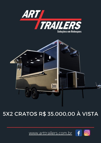 Food Truck, Trailer Para Lanche