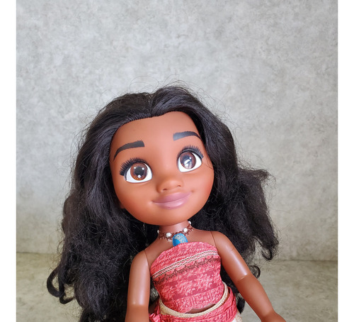 Moana Muñeca Princesas Disney (Usado)
