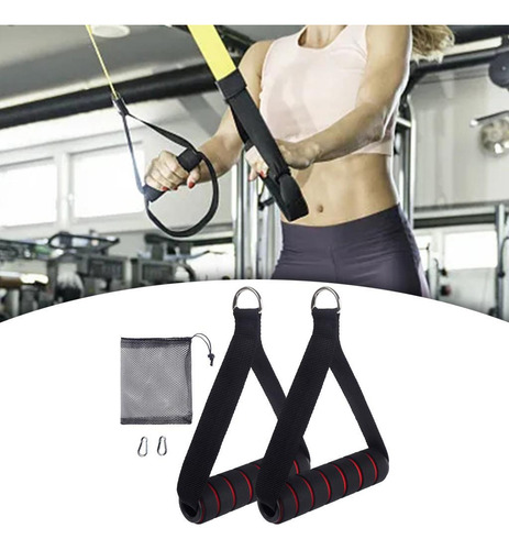 2 Mangos De Ejercicio, Accesorios De Agarre, Cómodos Mangos