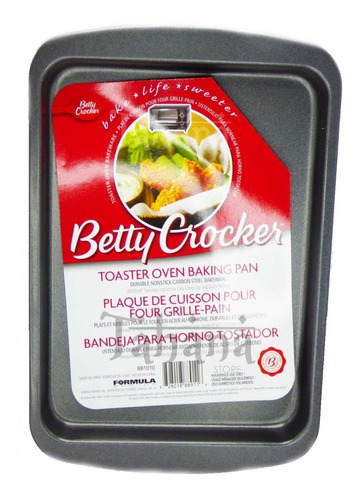 Bandeja Horno Tostador Galleta Pizza Betty Crocker 