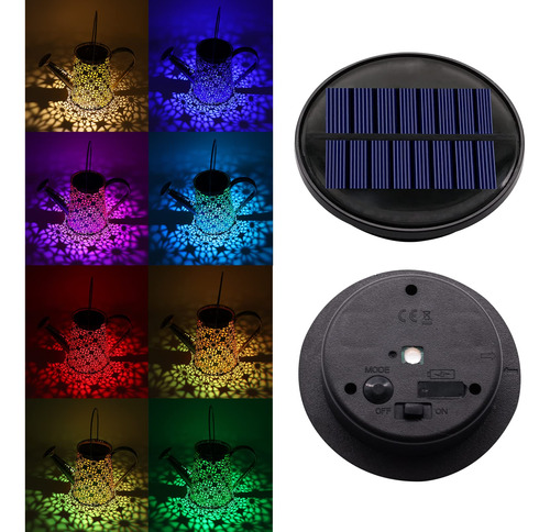 Luces Solares De Repuesto Mejoradas, 8 Colores Opcionales De