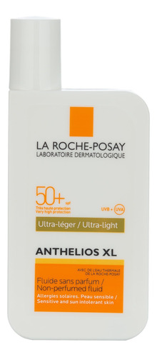 Protector solar La Roche-Posay Anthelios FPS 50 Ultra Fluído en shaka-shaka de 50 mL