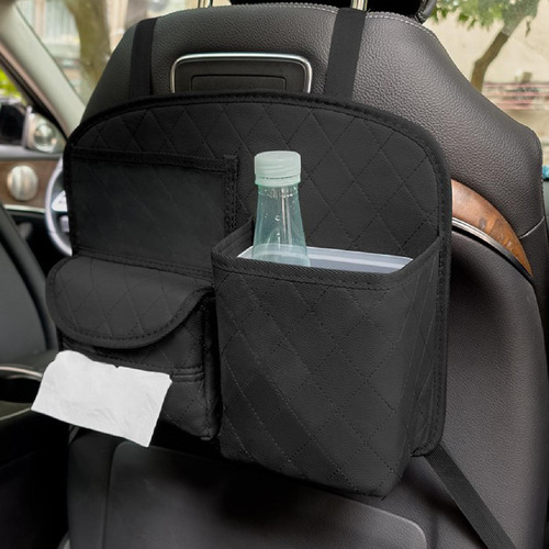 Organizador Del Respaldo Del Asiento Del Coche, Negro