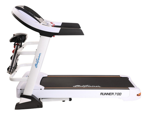 Trotadora Eléctrica Bodytrainer Runner 700 Con App Zwift Color Blanco