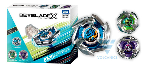 Bx-20 Dran Dagger Set De 3 Beyblade X