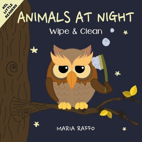 Animals At Night - Wipe & Clean