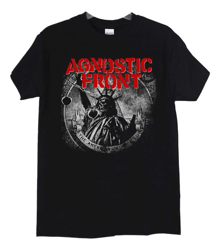 Polera Agnostic Front The American Dream Di Punk Abominatron