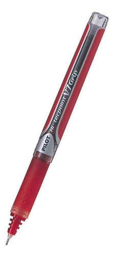 Lapicera Pilot Con Grip V7 Boligrafo Trazo Fino 0,7 Mm Tinta Rojo