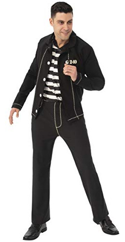 Rubie S Mens Elvis Presley Jailhouse Rock Traje De Roca