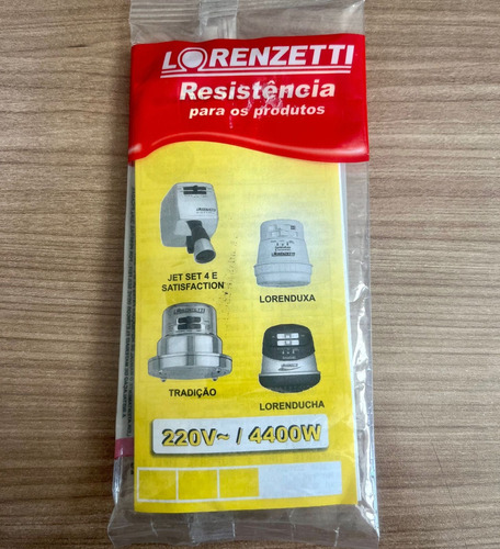 Resistência Lorenzetti Original 220v 4400w - Tradição 